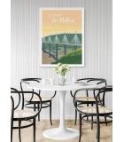 Affiche Le Viaduc De Millau Poster Ville LAfficherie