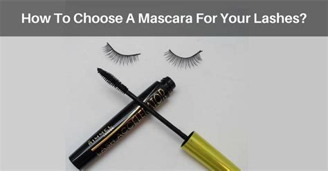 How To Select The Best Mascara For Your EyeLashes | Fabbon