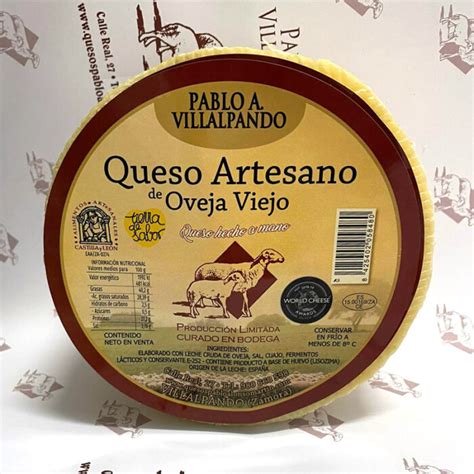 Queso Artesano Puro De Oveja De Villalpando Zamora Queso Puro De