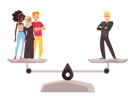 120 Black Person Standing Scale Illustrations Royalty Free Vector