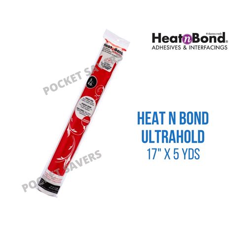 Heatnbond Ultrahold Iron On Adhesive Double Sided Fabric Bond