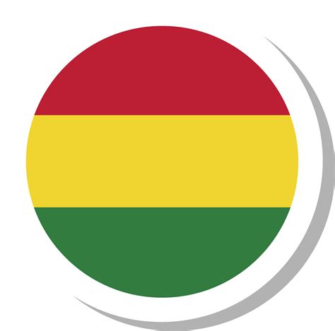 Bolivia Flag Circle Shape Flag Icon 16707177 PNG