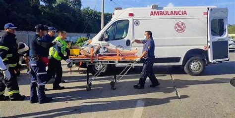 Fuerte Accidente Carretero Deja Cuatro Lesionados En Playa Del Carmen