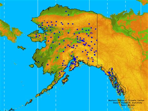 Deserts In Alaska On Map