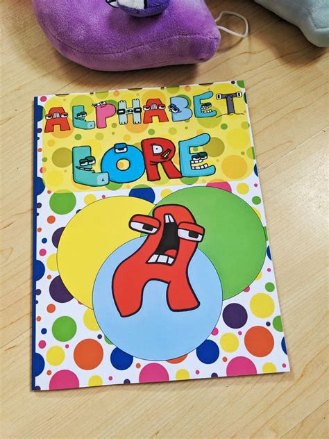 ALPHABET LORE BOOK Fan Made Collectable, All the Letters Information ...