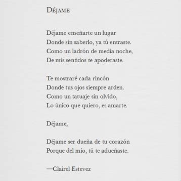 D Jame Poes A De Amor Y Romance Poemas Poemas Rom Nticos Poemas De