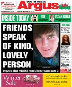 Best South Wales Argus Front Pages Ideas South Wales Wales Page