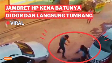 K Pokk Jambret Langsung Tumbang Setelah Dapat Hadiah Timah Panas