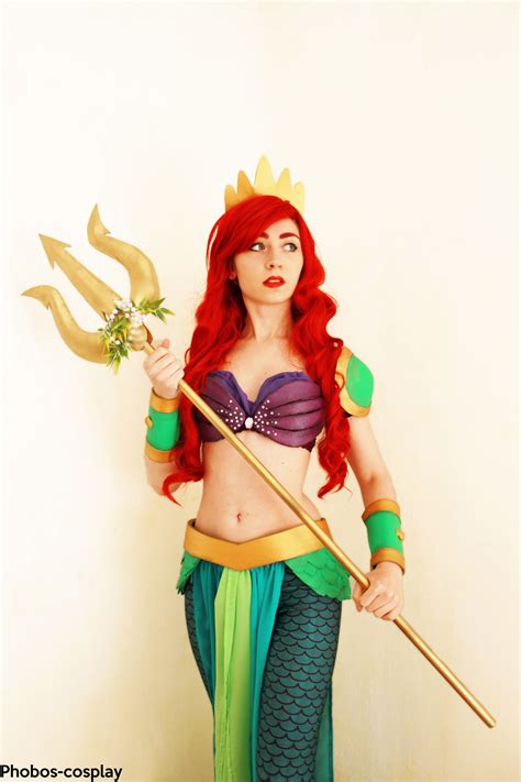 Arielthe Little Mermaid Warrior Cosplay By Phobos Mermaid