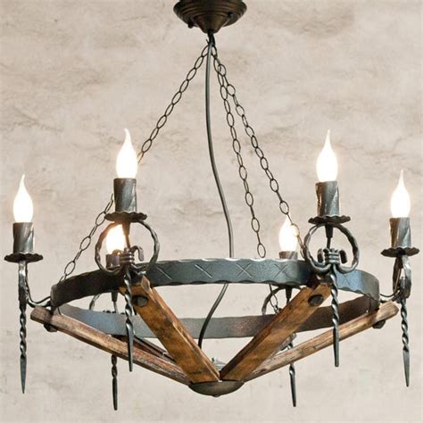 Rustic Chandelier - Etsy