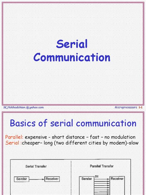 Serial Port | PDF | Data Transmission | Computer Data