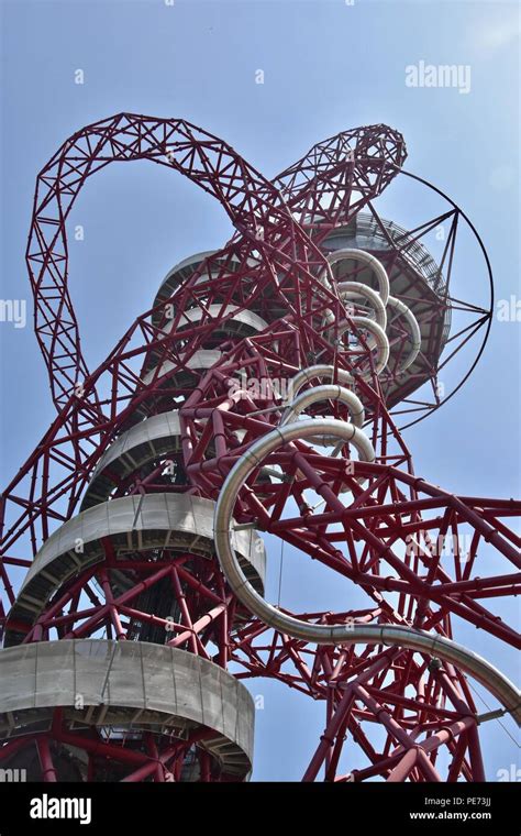 The Arcelormittal Orbit Observation Tower At The Queen Elizabeth