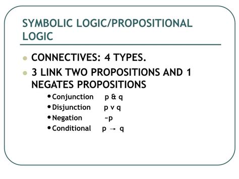 Ppt Deductive Reasoning Propositional Logic Powerpoint Presentation