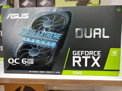 Asus Dual Geforce Rtx™ 2060 Oc Edition 6gb Gddr6 Jack And Rex Pick It Up