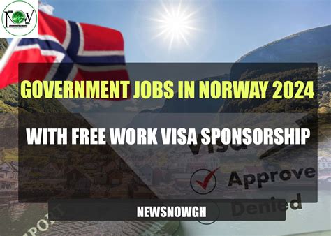 Government Jobs In Norway 2024 With Free Visa Sponsorship