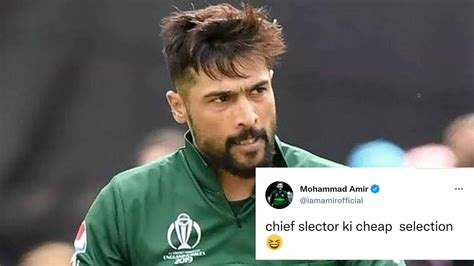 Chief Selector Ki Cheap Selection Mohammad Amir Lambastes Pcb As