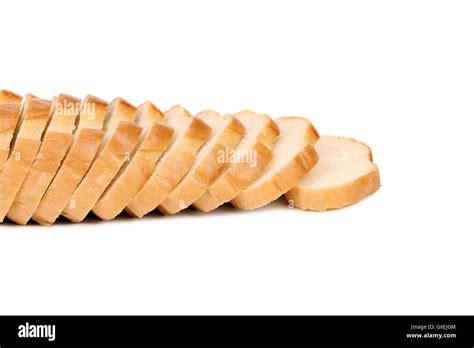 Sliced White Loaf Of Bread Stock Photo Alamy