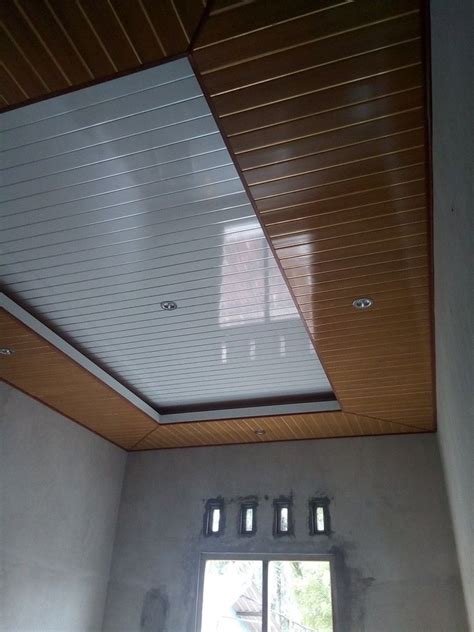 whitebrown coated pvc false ceiling thickness  mm  rs square
