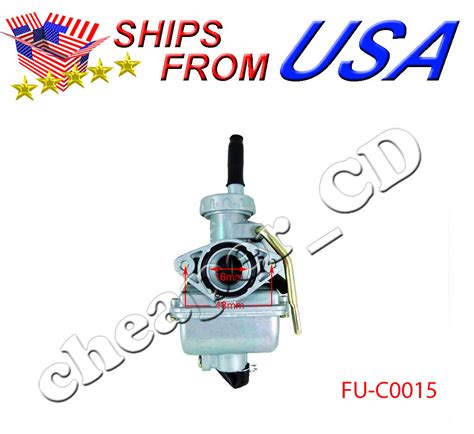 Pz16 16mm Carburetor For 50cc 70 90cc 110cc Atv Dirt Bike Kazuma