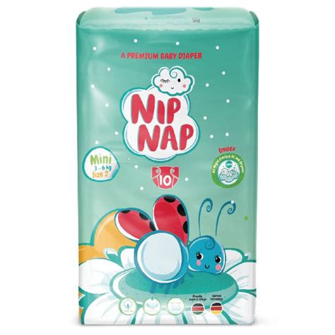 NipNap Baby Diapers Low Count Mini - 10s - Kenya