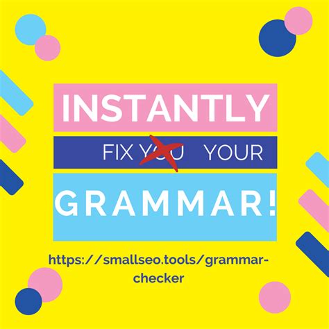 Grammar Checker Online | Small SEO Tools - Web and SEO Tools