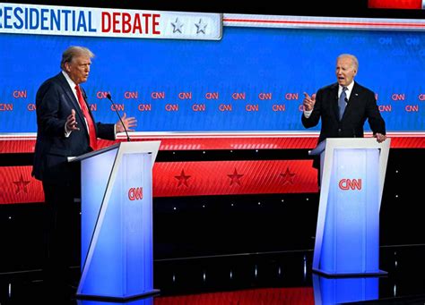 Biden And Trump Face Off In 1st Presidential Debate Top News ニュースで