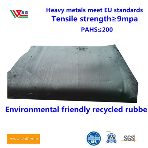 Tire Recycling Rubber Environmentally Friendly Odorless Recycled