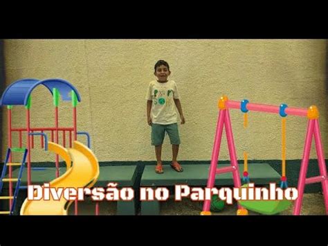 Diversão no Parquinho Mini Parkour e Jogando Futebol YouTube