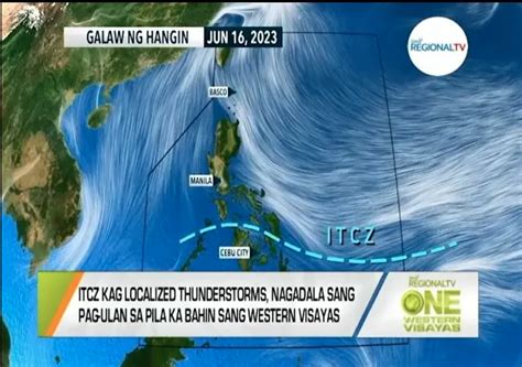 One Western Visayas ITCZ Kag Localized Thunderstorms Nagadala Sang