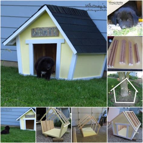 15 Brilliant Diy Dog Houses With Free Plans For Your Furry Companion