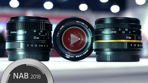 Cinema lenses