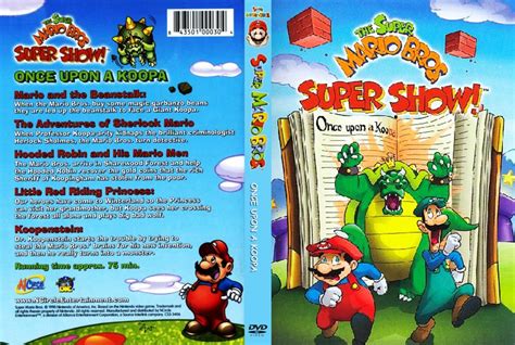 Super Mario Bros Super Show Once Upon A Koopa Tv Dvd Custom Covers