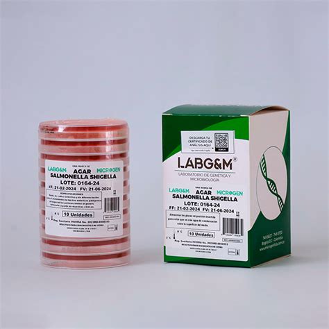 Agar Salmonella Shigella Microgen Ltda