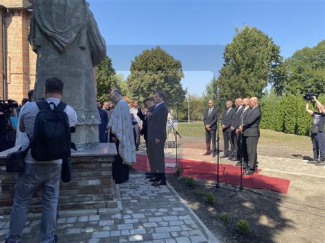 Nikola Selaković prisustvovao otkrivanju spomenika Patrijarhu Arseniju