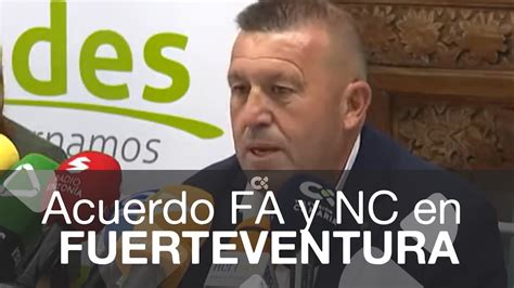 FA Y NC Acuerdan Concurrir Juntos Al Cabildo De Fuerteventura YouTube