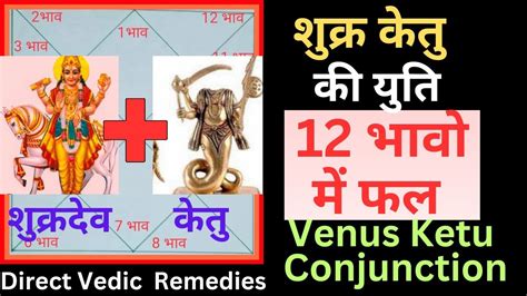 शुक्र केतु की युति Shukar Ketu Conjunction Venus Ketu Conjunction Youtube