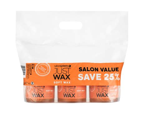 Just Wax Soft Wax 450g Professional Waxing Salonserve