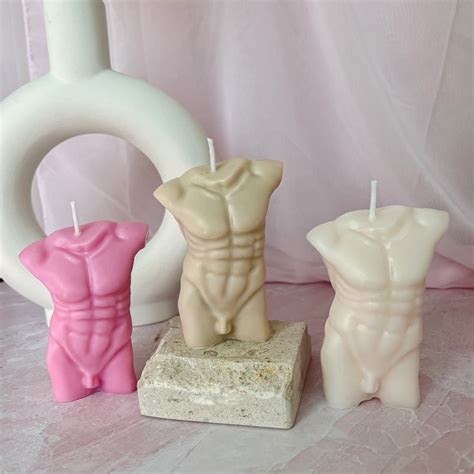 Male Body Candle Etsy