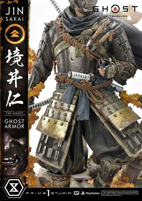 Toystnt Ghost Of Tsushima Estatua Jin Sakai Cm Prime Studio