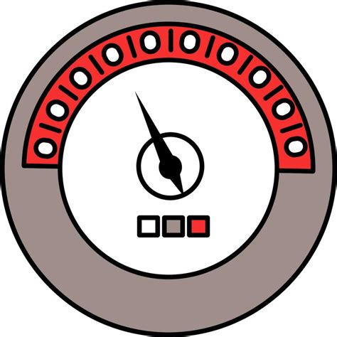 Colorful Speedometer Icon Vector Art At Vecteezy