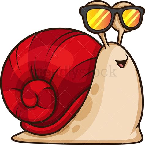 Cartoon Snail