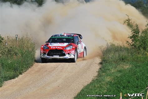 Breen Craig Martin Scott Citroën DS3 WRC PZM Rajd Polski Rally