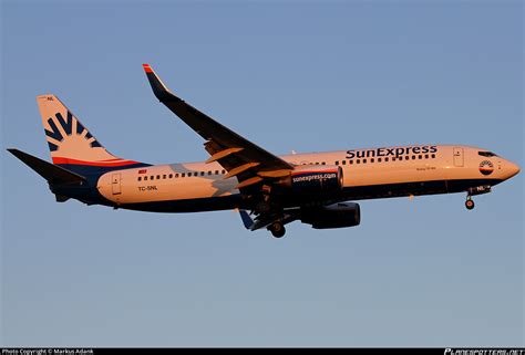 Tc Snl Sunexpress Boeing N Wl Photo By Markus Adank Id