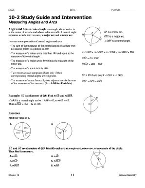 10 2 Study Guide And Intervention Fill Online Printable Fillable