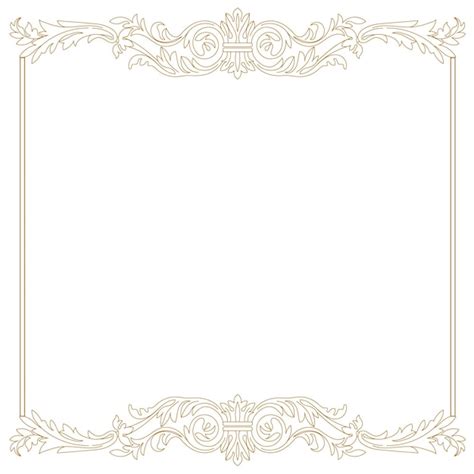 Vintage Border Design Png