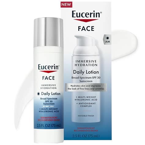 Eucerin Loci N Diaria De Hidrataci N Inmersiva Con Spf Onzas