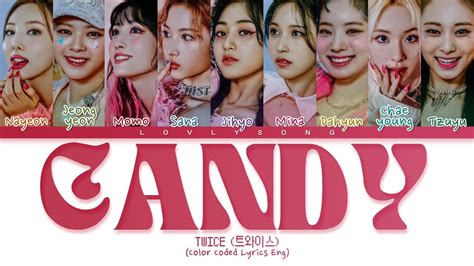 Twice 트와이스 Candy Color Coded Lyrics Youtube