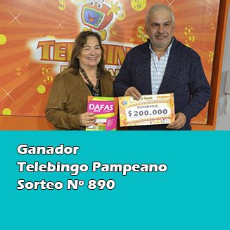 Ganador Telebingo Pampeano Sorteo Iss La Pampa