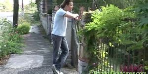 Gray Haired Grandma Fucked By A Stud Porn Video Tnaflix