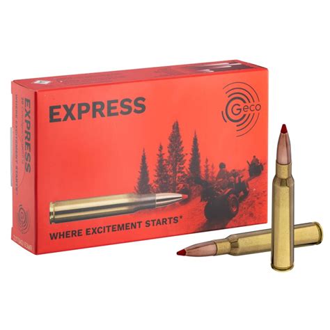 Balle De Chasse Grand Gibier GECO Cal 7 X 64 Boite De 20 154 GR